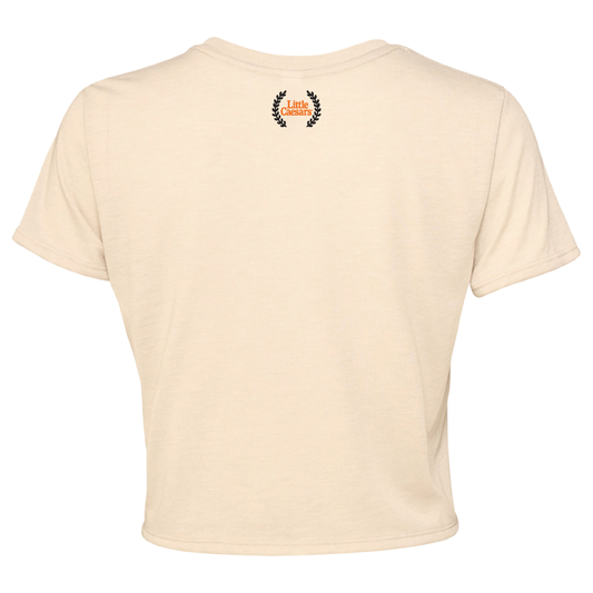 Ladies Pizza!Pizza!® Flowy Cropped T-Shirt