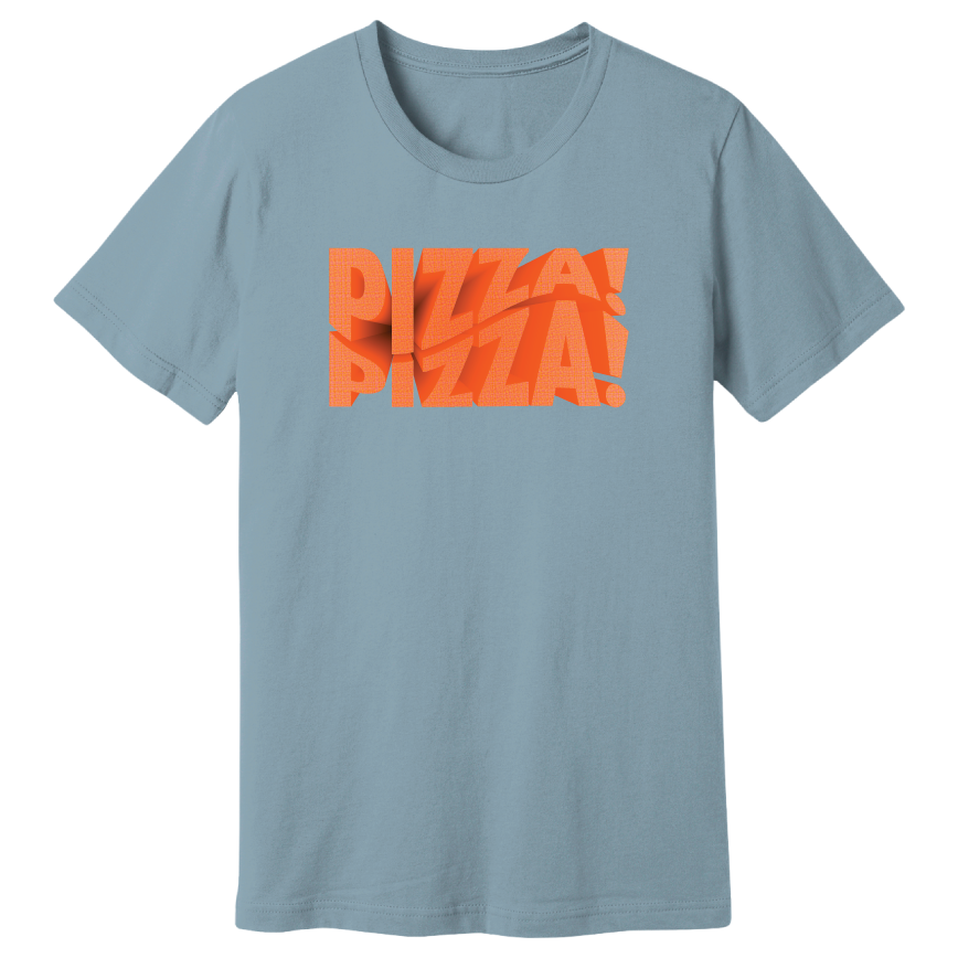 Unisex Pizza!Pizza!® Warp Tee – Hot-N-Ready® Shop