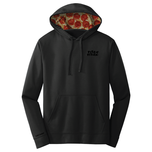Pizza!Pizza! Hoodie With Pizza Liner
