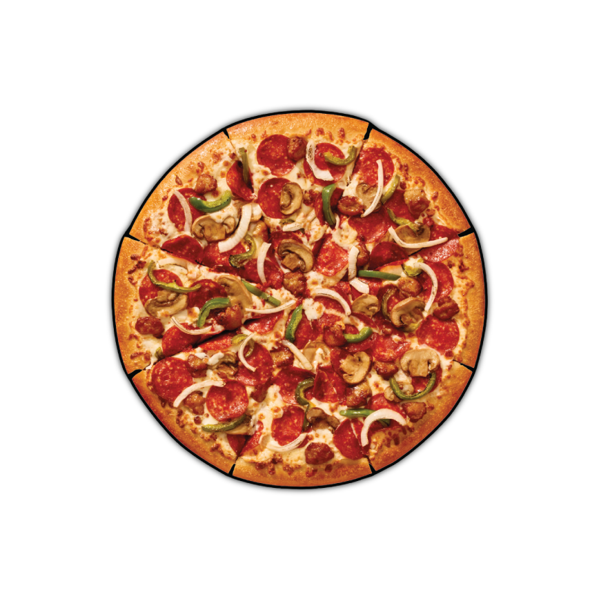 Pizza Eye Glass Cloth