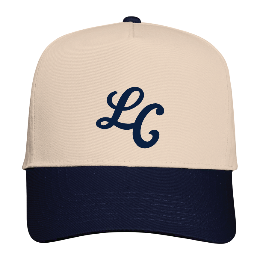 LC Filled Monogram Embroidered Hat