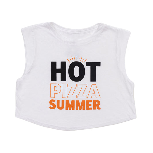 Hot Pizza Summer Crop Top