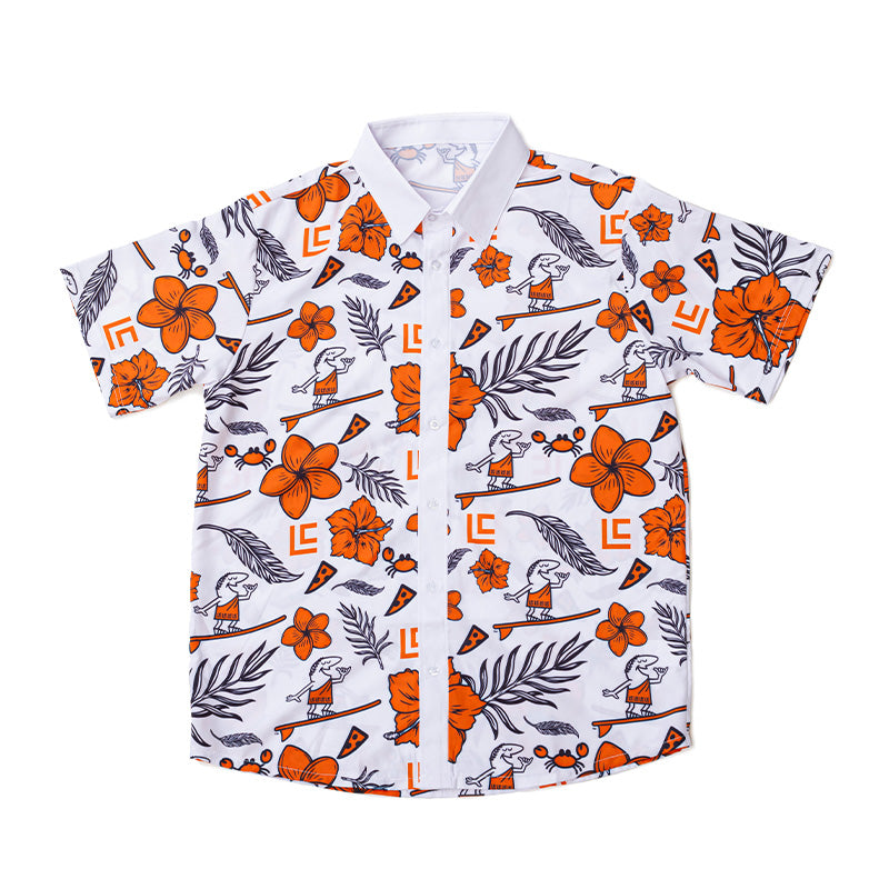 Mens Surfing Caesar Hawaiian Shirt