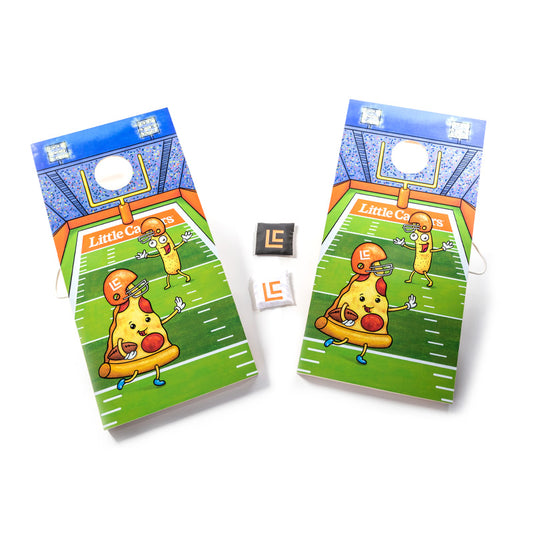 Pizza Vs. Crazy Bread® Cornhole Boards