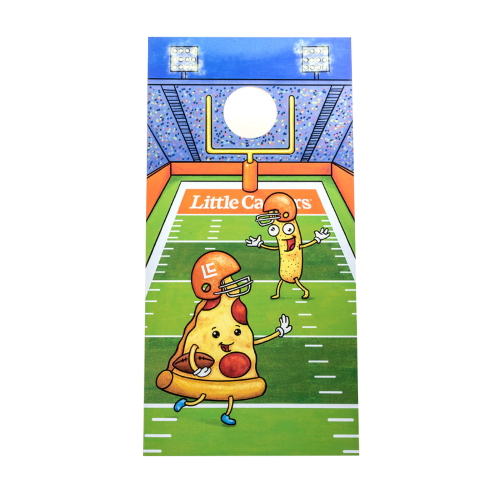 Pizza Vs. Crazy Bread® Cornhole Boards