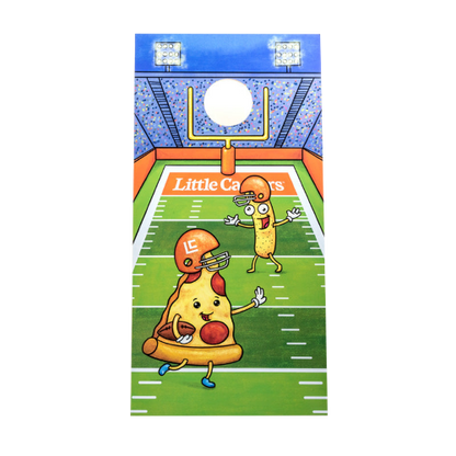 Pizza Vs. Crazy Bread® Cornhole Boards