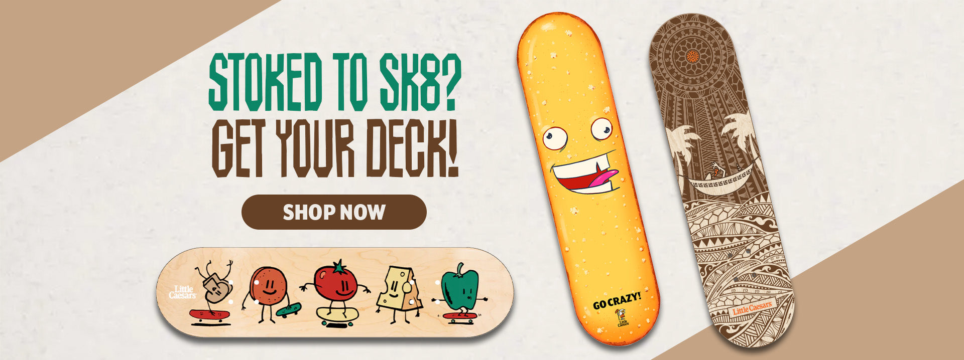 Stoked to Skate? Get Your Deck!
